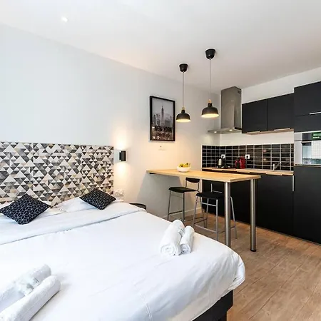 T1 Bis - Esprit New York - Wifi Fibre - Lit Double Apartamento Grenoble